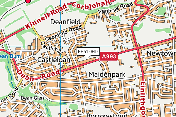 EH51 0HD map - OS VectorMap District (Ordnance Survey) EH51 0HD map - OS VectorMap District (Ordnance Survey)