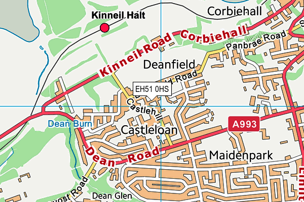 EH51 0HS map - OS VectorMap District (Ordnance Survey) EH51 0HS map - OS VectorMap District (Ordnance Survey)
