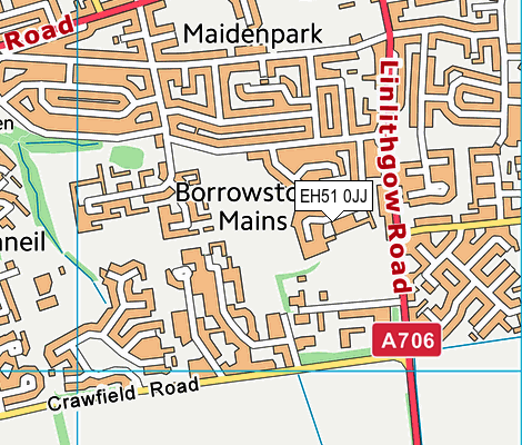 EH51 0JJ map - OS VectorMap District (Ordnance Survey) EH51 0JJ map - OS VectorMap District (Ordnance Survey)