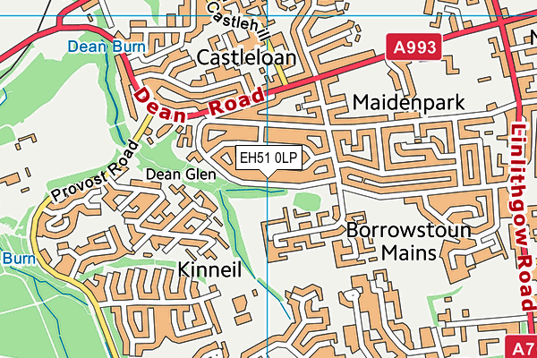 EH51 0LP map - OS VectorMap District (Ordnance Survey) EH51 0LP map - OS VectorMap District (Ordnance Survey)