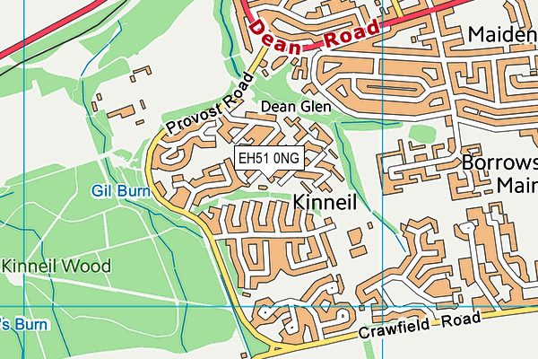 EH51 0NG map - OS VectorMap District (Ordnance Survey) EH51 0NG map - OS VectorMap District (Ordnance Survey)