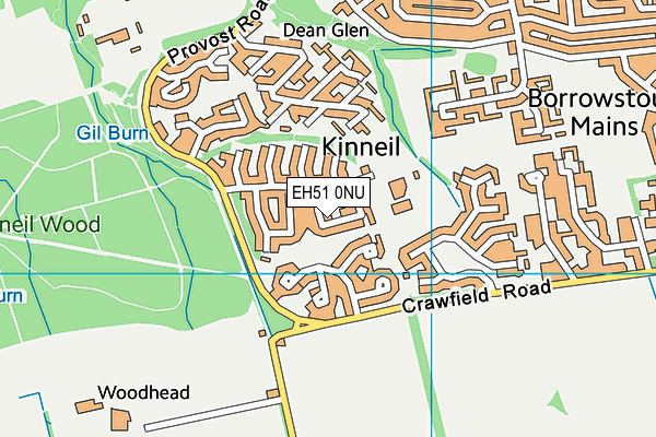 EH51 0NU map - OS VectorMap District (Ordnance Survey) EH51 0NU map - OS VectorMap District (Ordnance Survey)