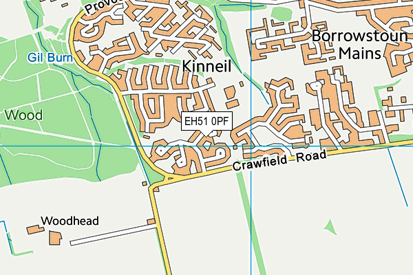 EH51 0PF map - OS VectorMap District (Ordnance Survey) EH51 0PF map - OS VectorMap District (Ordnance Survey)