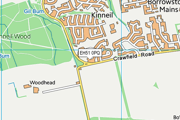 EH51 0PQ map - OS VectorMap District (Ordnance Survey) EH51 0PQ map - OS VectorMap District (Ordnance Survey)
