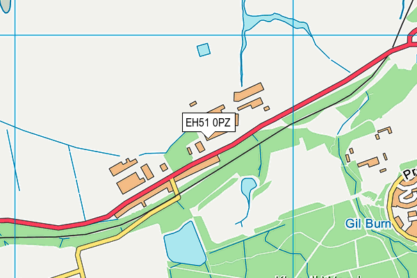 EH51 0PZ map - OS VectorMap District (Ordnance Survey) EH51 0PZ map - OS VectorMap District (Ordnance Survey)