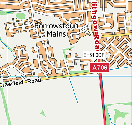 EH51 0QF map - OS VectorMap District (Ordnance Survey) EH51 0QF map - OS VectorMap District (Ordnance Survey)