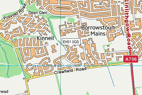 EH51 0QS map - OS VectorMap District (Ordnance Survey) EH51 0QS map - OS VectorMap District (Ordnance Survey)