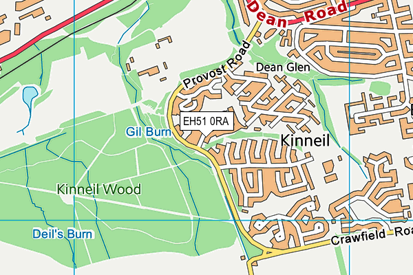 EH51 0RA map - OS VectorMap District (Ordnance Survey) EH51 0RA map - OS VectorMap District (Ordnance Survey)