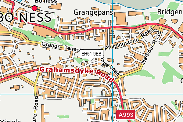 EH51 9EB map - OS VectorMap District (Ordnance Survey) EH51 9EB map - OS VectorMap District (Ordnance Survey)
