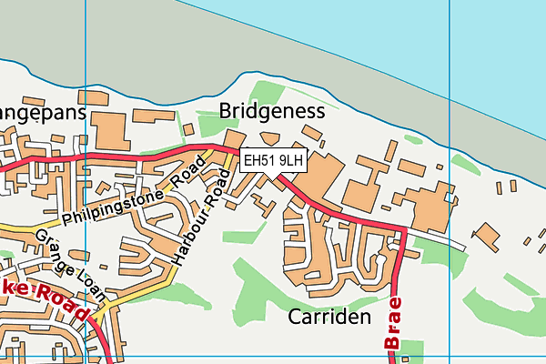 EH51 9LH map - OS VectorMap District (Ordnance Survey) EH51 9LH map - OS VectorMap District (Ordnance Survey)