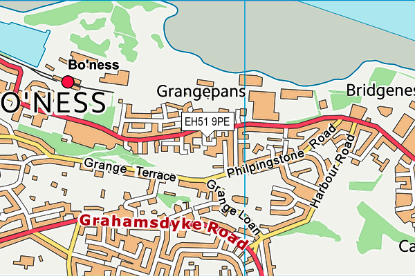 EH51 9PE map - OS VectorMap District (Ordnance Survey) EH51 9PE map - OS VectorMap District (Ordnance Survey)