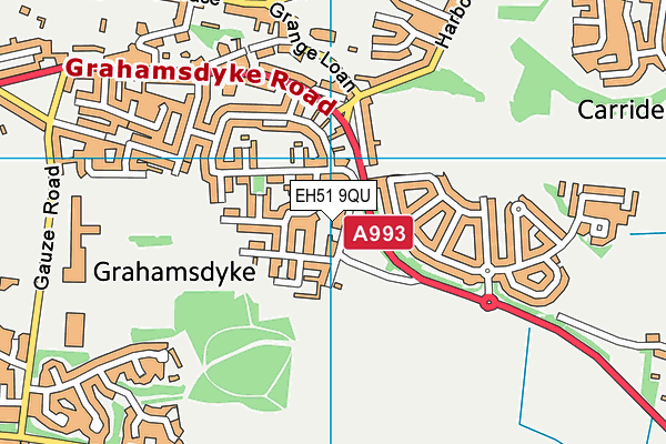 EH51 9QU map - OS VectorMap District (Ordnance Survey) EH51 9QU map - OS VectorMap District (Ordnance Survey)