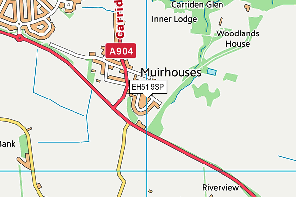 EH51 9SP map - OS VectorMap District (Ordnance Survey) EH51 9SP map - OS VectorMap District (Ordnance Survey)