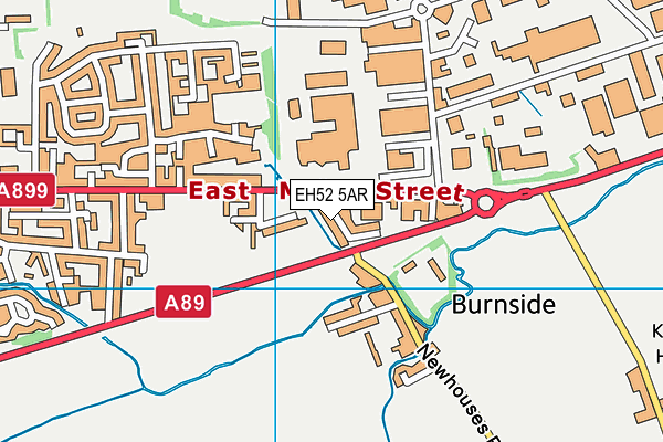 EH52 5AR map - OS VectorMap District (Ordnance Survey) EH52 5AR map - OS VectorMap District (Ordnance Survey)