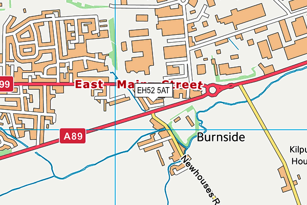EH52 5AT map - OS VectorMap District (Ordnance Survey) EH52 5AT map - OS VectorMap District (Ordnance Survey)