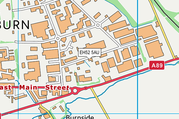 EH52 5AU map - OS VectorMap District (Ordnance Survey) EH52 5AU map - OS VectorMap District (Ordnance Survey)