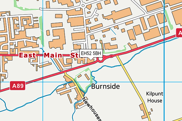 EH52 5BH map - OS VectorMap District (Ordnance Survey) EH52 5BH map - OS VectorMap District (Ordnance Survey)