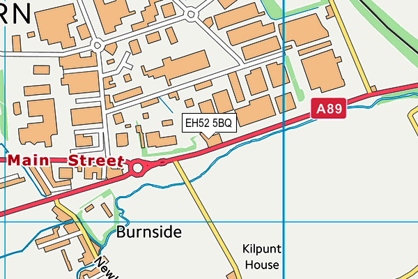 EH52 5BQ map - OS VectorMap District (Ordnance Survey) EH52 5BQ map - OS VectorMap District (Ordnance Survey)
