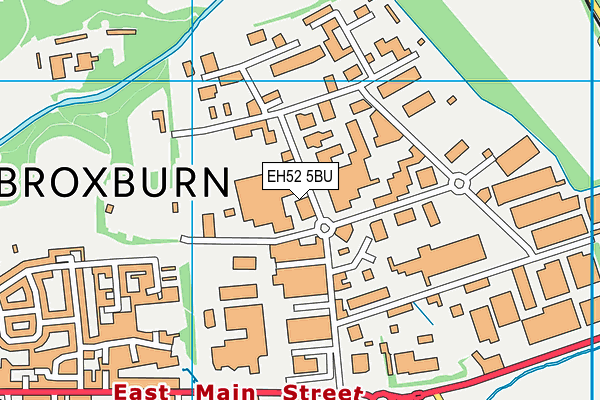 EH52 5BU map - OS VectorMap District (Ordnance Survey) EH52 5BU map - OS VectorMap District (Ordnance Survey)