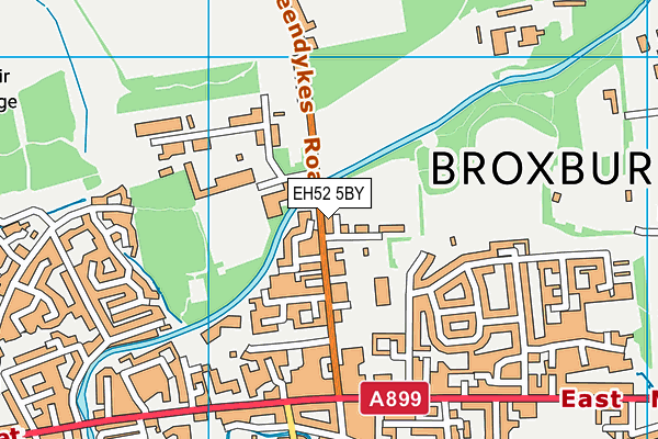 EH52 5BY map - OS VectorMap District (Ordnance Survey) EH52 5BY map - OS VectorMap District (Ordnance Survey)