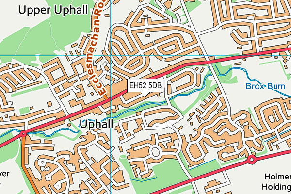 EH52 5DB map - OS VectorMap District (Ordnance Survey) EH52 5DB map - OS VectorMap District (Ordnance Survey)