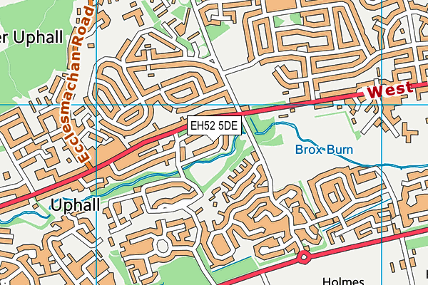 EH52 5DE map - OS VectorMap District (Ordnance Survey) EH52 5DE map - OS VectorMap District (Ordnance Survey)