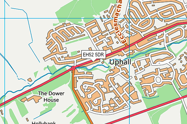 EH52 5DR map - OS VectorMap District (Ordnance Survey) EH52 5DR map - OS VectorMap District (Ordnance Survey)