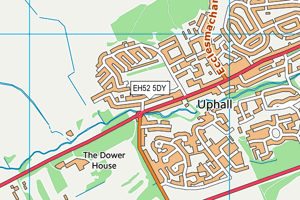 EH52 5DY map - OS VectorMap District (Ordnance Survey) EH52 5DY map - OS VectorMap District (Ordnance Survey)