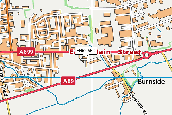 EH52 5ED map - OS VectorMap District (Ordnance Survey) EH52 5ED map - OS VectorMap District (Ordnance Survey)