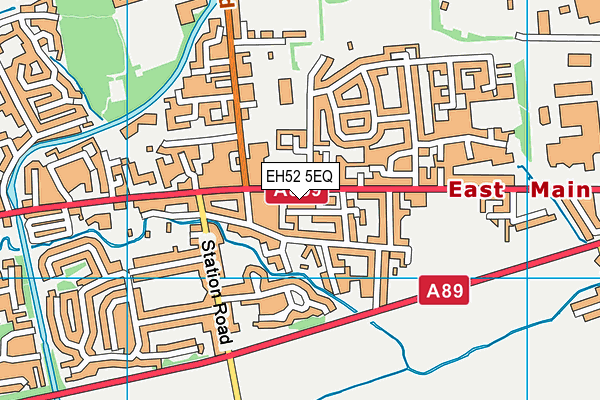 EH52 5EQ map - OS VectorMap District (Ordnance Survey) EH52 5EQ map - OS VectorMap District (Ordnance Survey)