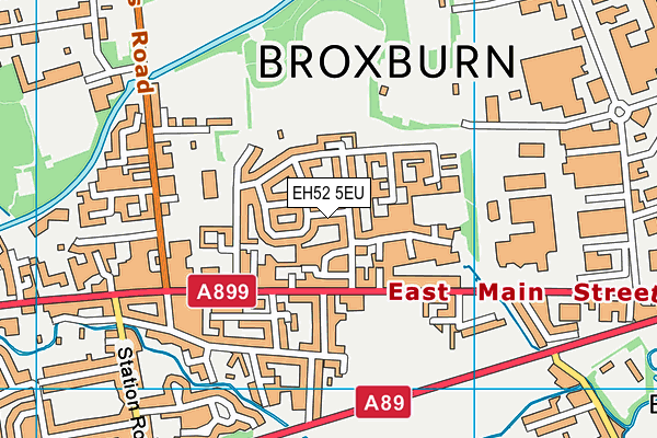 EH52 5EU map - OS VectorMap District (Ordnance Survey) EH52 5EU map - OS VectorMap District (Ordnance Survey)
