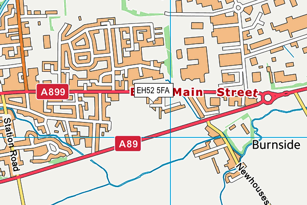EH52 5FA map - OS VectorMap District (Ordnance Survey) EH52 5FA map - OS VectorMap District (Ordnance Survey)