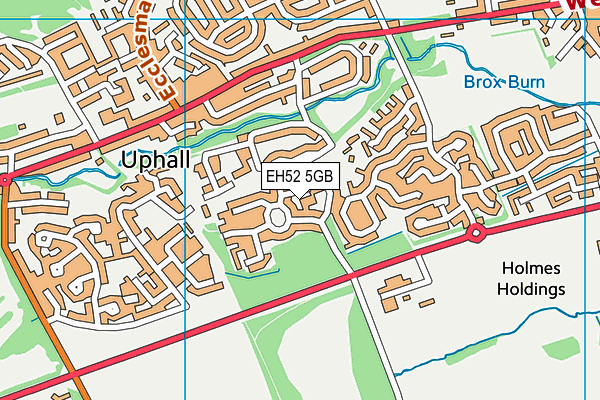 EH52 5GB map - OS VectorMap District (Ordnance Survey) EH52 5GB map - OS VectorMap District (Ordnance Survey)