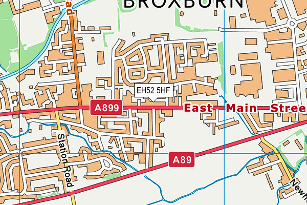 EH52 5HF map - OS VectorMap District (Ordnance Survey) EH52 5HF map - OS VectorMap District (Ordnance Survey)