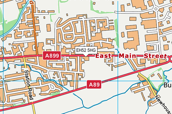 EH52 5HG map - OS VectorMap District (Ordnance Survey) EH52 5HG map - OS VectorMap District (Ordnance Survey)