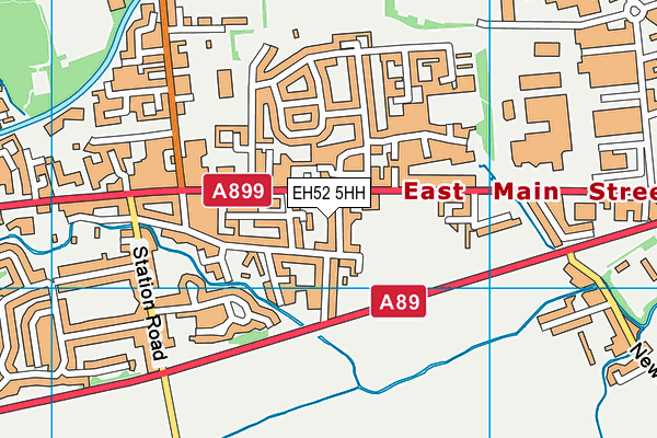 EH52 5HH map - OS VectorMap District (Ordnance Survey) EH52 5HH map - OS VectorMap District (Ordnance Survey)