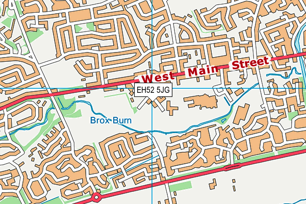 EH52 5JG map - OS VectorMap District (Ordnance Survey) EH52 5JG map - OS VectorMap District (Ordnance Survey)