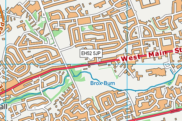 EH52 5JP map - OS VectorMap District (Ordnance Survey) EH52 5JP map - OS VectorMap District (Ordnance Survey)