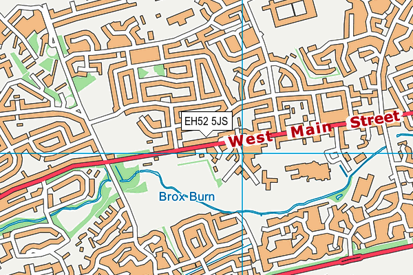 EH52 5JS map - OS VectorMap District (Ordnance Survey) EH52 5JS map - OS VectorMap District (Ordnance Survey)