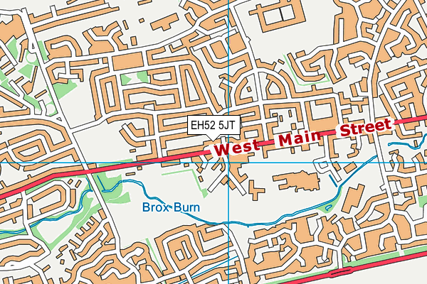 EH52 5JT map - OS VectorMap District (Ordnance Survey) EH52 5JT map - OS VectorMap District (Ordnance Survey)