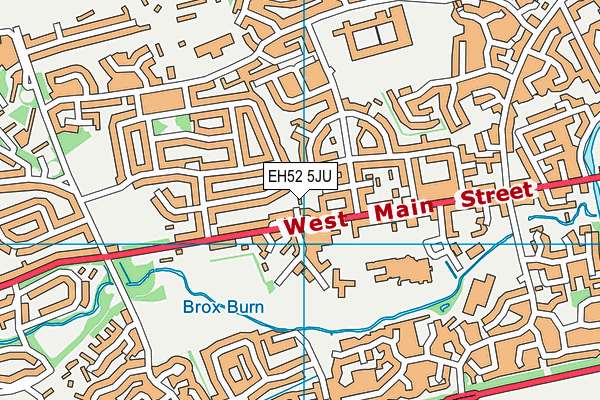 EH52 5JU map - OS VectorMap District (Ordnance Survey) EH52 5JU map - OS VectorMap District (Ordnance Survey)