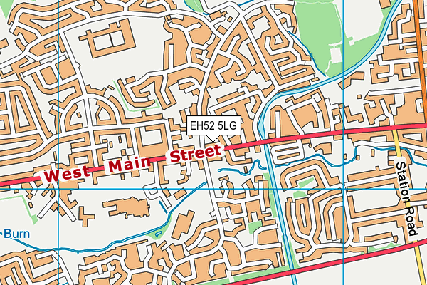 EH52 5LG map - OS VectorMap District (Ordnance Survey) EH52 5LG map - OS VectorMap District (Ordnance Survey)