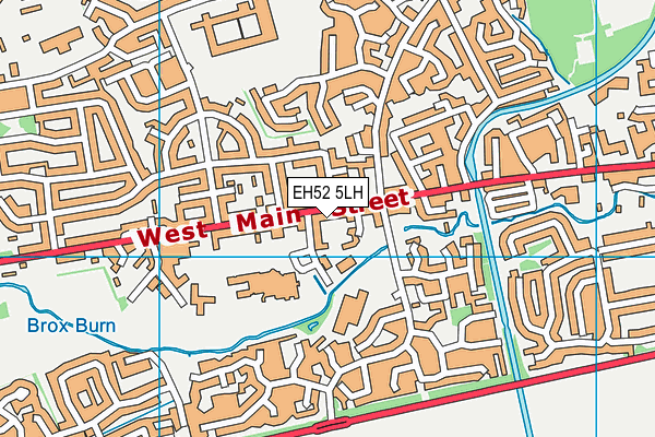 EH52 5LH map - OS VectorMap District (Ordnance Survey) EH52 5LH map - OS VectorMap District (Ordnance Survey)