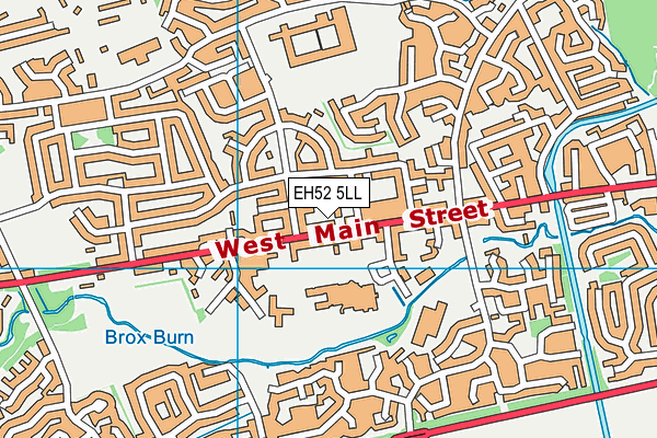 EH52 5LL map - OS VectorMap District (Ordnance Survey) EH52 5LL map - OS VectorMap District (Ordnance Survey)