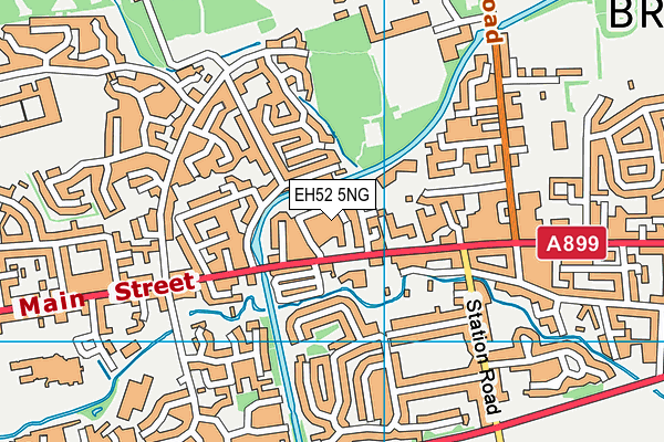 EH52 5NG map - OS VectorMap District (Ordnance Survey) EH52 5NG map - OS VectorMap District (Ordnance Survey)