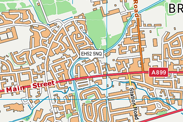EH52 5NQ map - OS VectorMap District (Ordnance Survey) EH52 5NQ map - OS VectorMap District (Ordnance Survey)