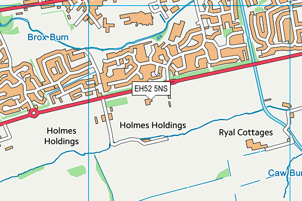 EH52 5NS map - OS VectorMap District (Ordnance Survey)
