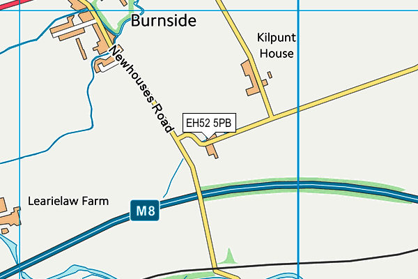 EH52 5PB map - OS VectorMap District (Ordnance Survey) EH52 5PB map - OS VectorMap District (Ordnance Survey)