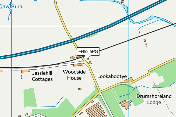 EH52 5PG map - OS VectorMap District (Ordnance Survey) EH52 5PG map - OS VectorMap District (Ordnance Survey)
