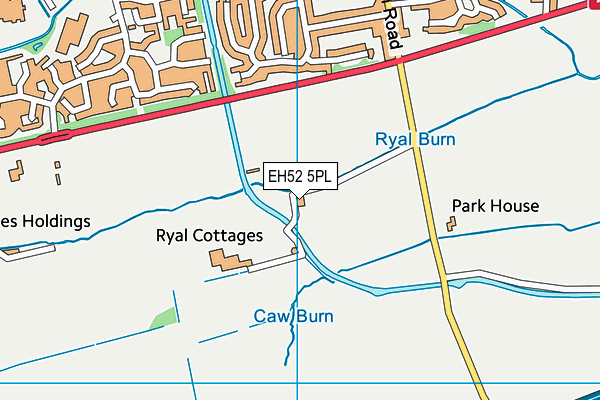 EH52 5PL map - OS VectorMap District (Ordnance Survey) EH52 5PL map - OS VectorMap District (Ordnance Survey)